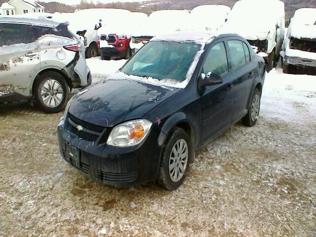 1G1AD5F57A7155056 - 2010 CHEVROLET COBALT 1LT BLACK photo 2