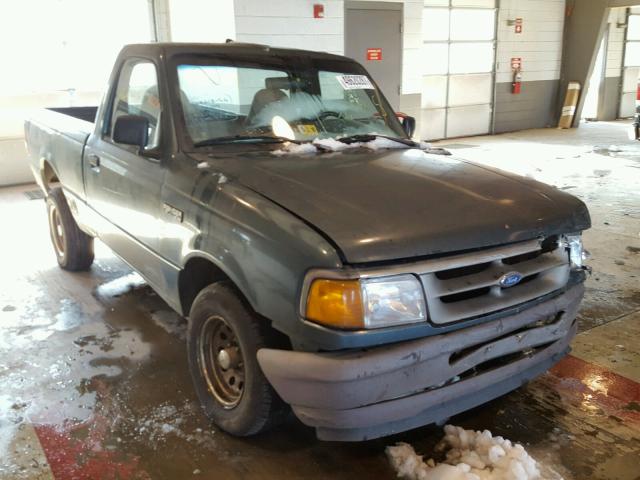 1FTCR10A2TUD39860 - 1996 FORD RANGER GREEN photo 1