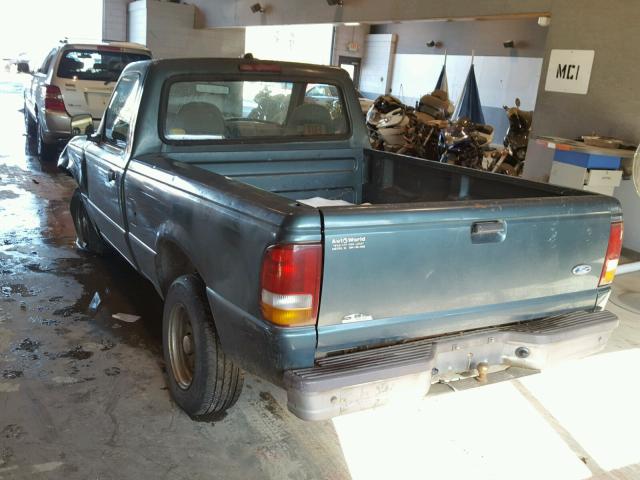 1FTCR10A2TUD39860 - 1996 FORD RANGER GREEN photo 3