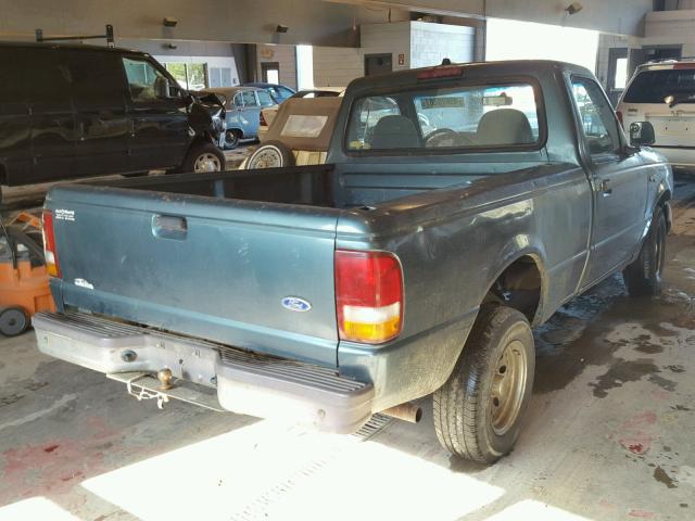 1FTCR10A2TUD39860 - 1996 FORD RANGER GREEN photo 4