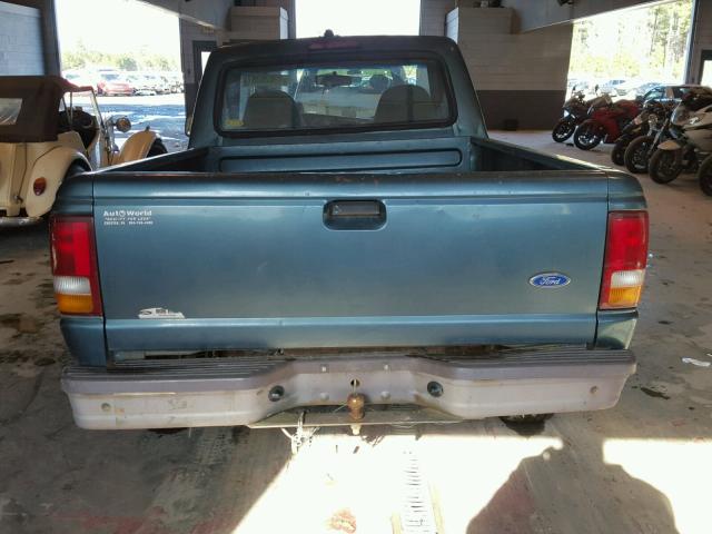 1FTCR10A2TUD39860 - 1996 FORD RANGER GREEN photo 6