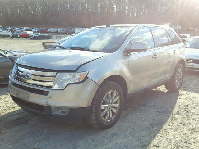 2FMDK49C28BA93173 - 2008 FORD EDGE LIMIT SILVER photo 2