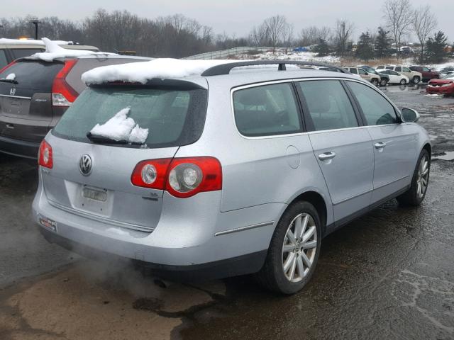 WVWVU73C07E002398 - 2007 VOLKSWAGEN PASSAT 3.6 SILVER photo 4