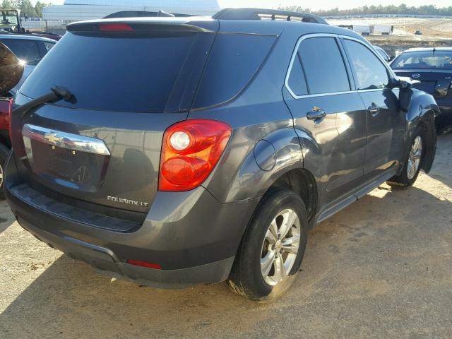 2CNALPEC9B6346982 - 2011 CHEVROLET EQUINOX LT GRAY photo 4