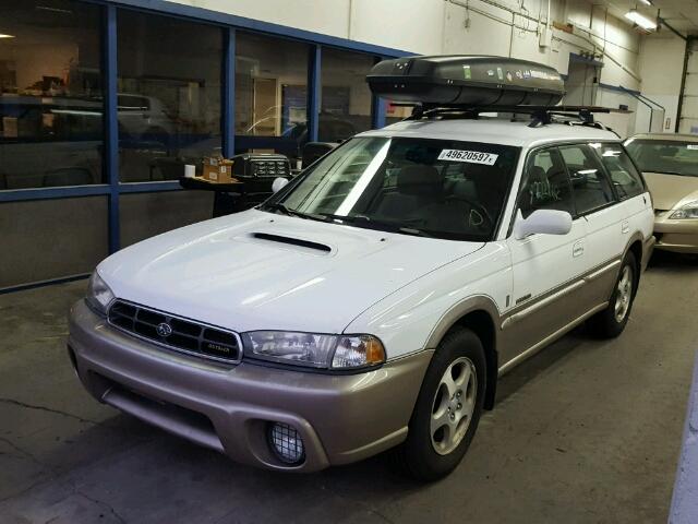 4S3BG6853X6638788 - 1999 SUBARU LEGACY OUT WHITE photo 2