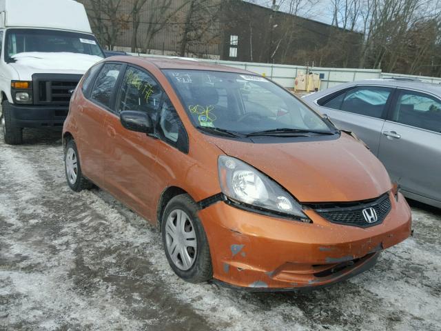 JHMGE88209S074460 - 2009 HONDA FIT ORANGE photo 1