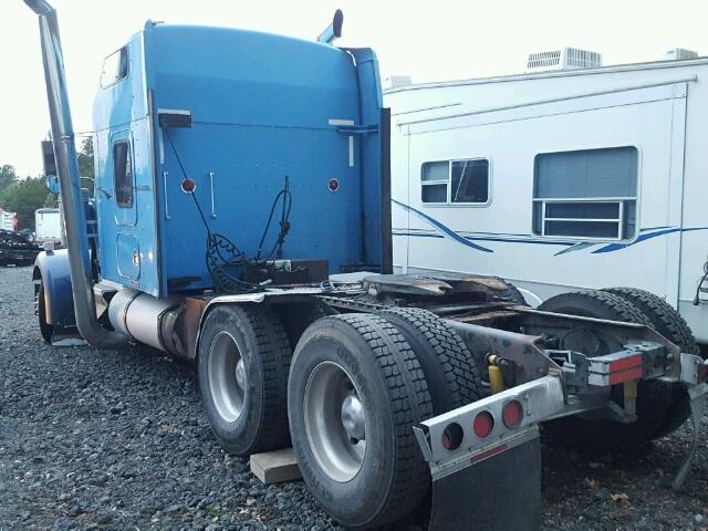 1XKWDB9X95J094346 - 2005 KENWORTH CONSTRUCTI BLUE photo 3