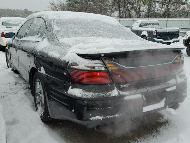 1G2HY54K334203633 - 2003 PONTIAC BONNEVILLE BLACK photo 3