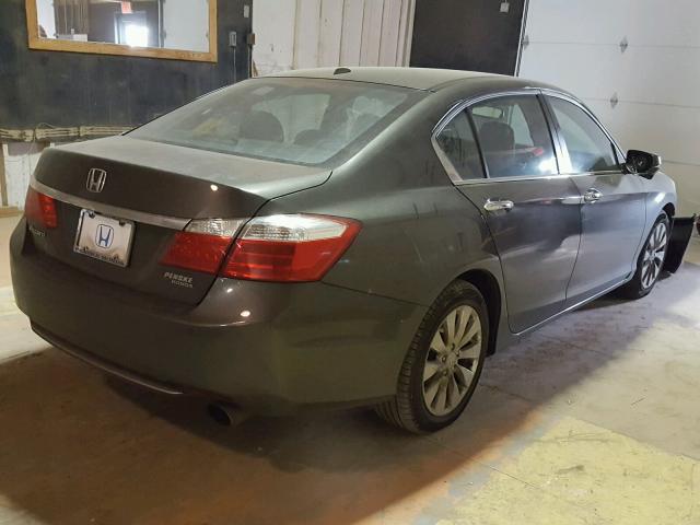 1HGCR2F89DA235221 - 2013 HONDA ACCORD EXL BLACK photo 4