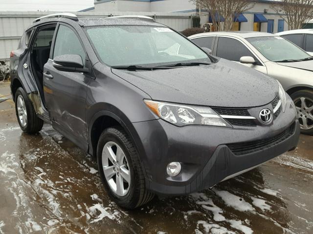 2T3WFREV9DW064170 - 2013 TOYOTA RAV4 XLE GRAY photo 1