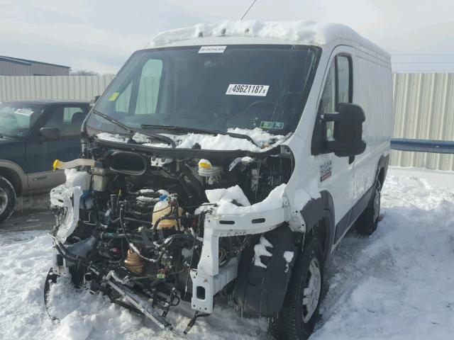 3C6TRVNG4GE125002 - 2016 RAM PROMASTER WHITE photo 2