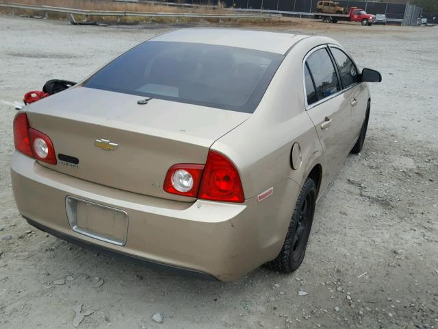 1G1ZG57N28F262878 - 2008 CHEVROLET MALIBU LS 奶油色 照片 4