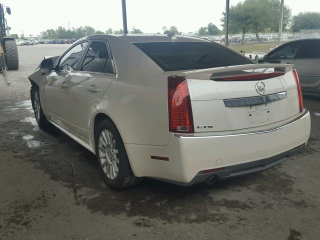 1G6DA5EYXB0167479 - 2011 CADILLAC CTS WHITE photo 3