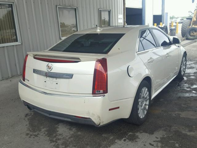 1G6DA5EYXB0167479 - 2011 CADILLAC CTS WHITE photo 4