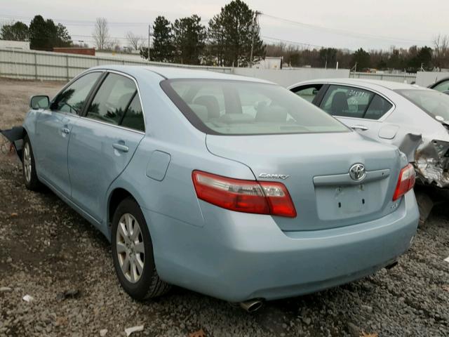 4T1BK46K47U537598 - 2007 TOYOTA CAMRY NEW BLUE photo 3