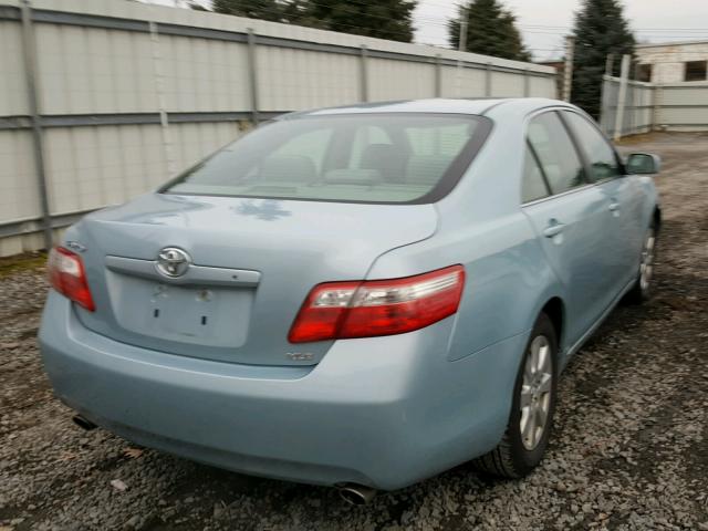 4T1BK46K47U537598 - 2007 TOYOTA CAMRY NEW BLUE photo 4