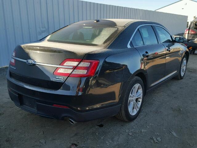 1FAHP2E85FG175441 - 2015 FORD TAURUS SEL BLACK photo 4