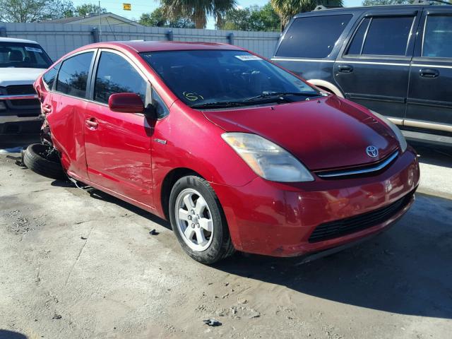 JTDKB20U177611075 - 2007 TOYOTA PRIUS RED photo 1