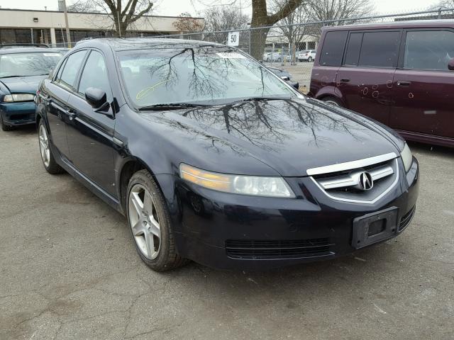 19UUA66224A061040 - 2004 ACURA TL BLACK photo 1