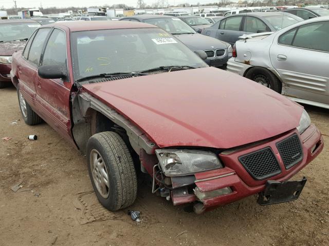 1G2NE55D3SC722343 - 1995 PONTIAC GRAND AM S MAROON photo 1