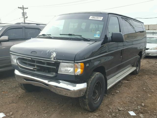 1FBSS31L8XHB41895 - 1999 FORD ECONOLINE BLACK photo 2