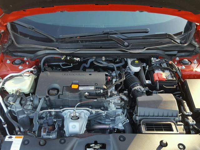 2HGFC4B52HH307504 - 2017 HONDA CIVIC LX RED photo 7