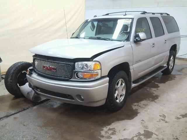 1GKFK66U25J169346 - 2005 GMC YUKON XL D SILVER photo 2