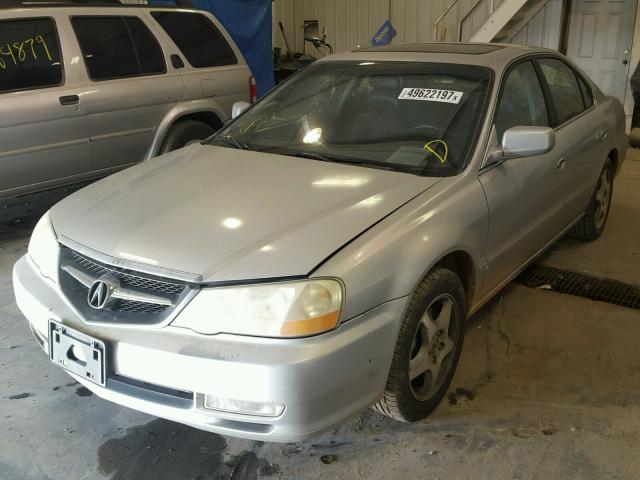 19UUA56653A002205 - 2003 ACURA 3.2TL SILVER photo 2