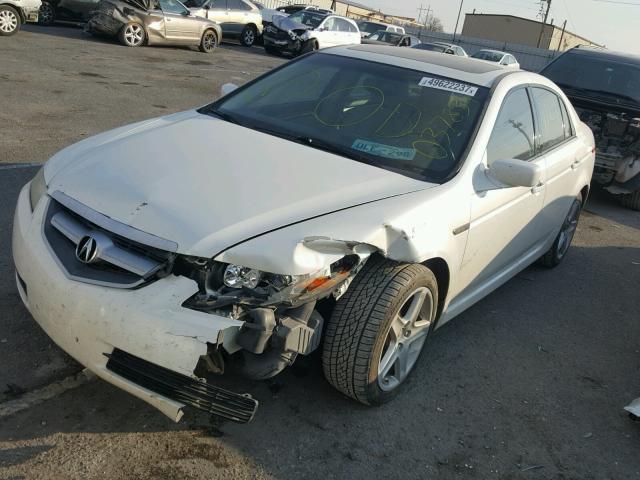 19UUA66226A037839 - 2006 ACURA 3.2TL WHITE photo 2