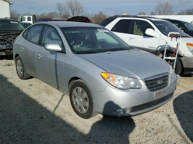 KMHDU46D48U402384 - 2008 HYUNDAI ELANTRA GL SILVER photo 1