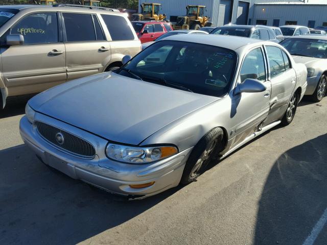 1G4HP54K844142615 - 2004 BUICK LESABRE CU GRAY photo 2