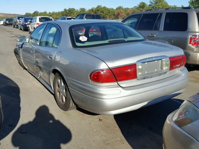 1G4HP54K844142615 - 2004 BUICK LESABRE CU GRAY photo 3