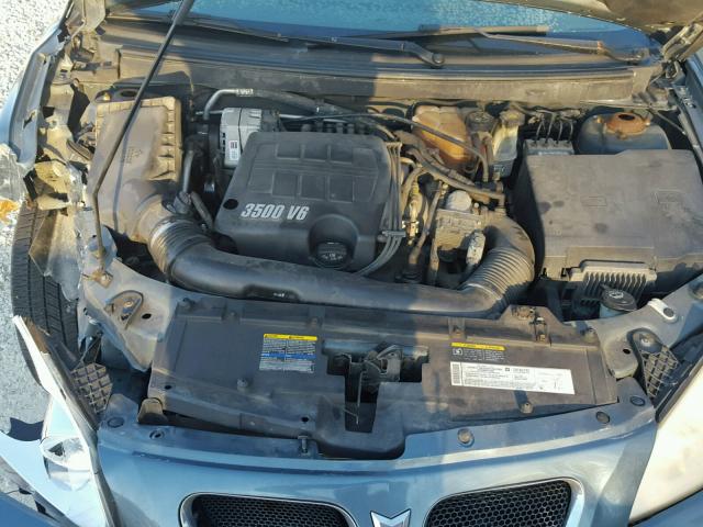 1G2ZH528554118226 - 2005 PONTIAC G6 GT GRAY photo 7