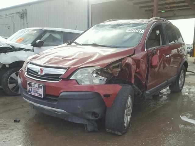 3GSCL33P58S703911 - 2008 SATURN VUE XE BURGUNDY photo 2