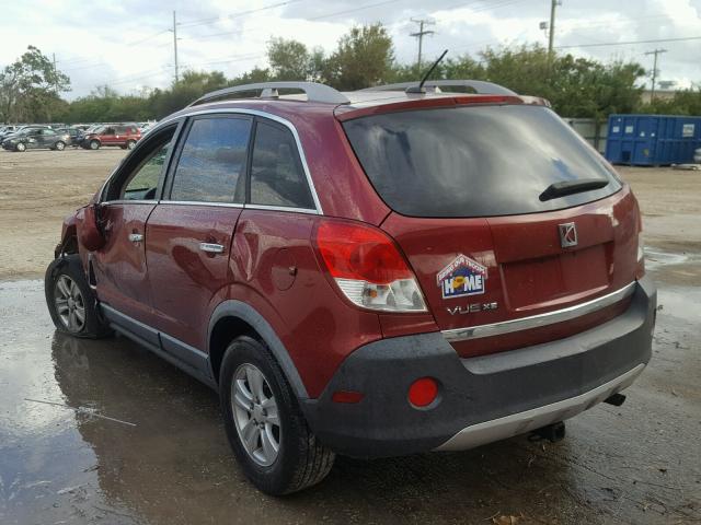 3GSCL33P58S703911 - 2008 SATURN VUE XE BURGUNDY photo 3