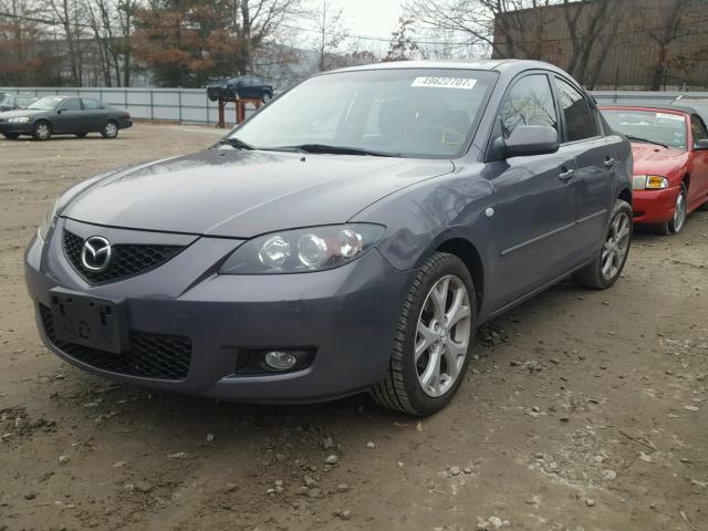 JM1BK32GX91247662 - 2009 MAZDA 3 I GRAY photo 2