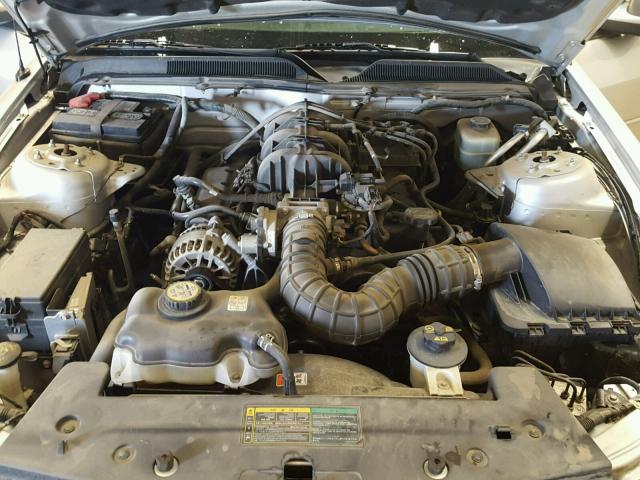 1ZVFT84NX65104767 - 2006 FORD MUSTANG SILVER photo 7
