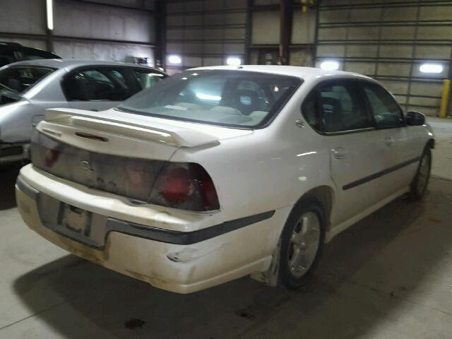 2G1WH55K039455041 - 2003 CHEVROLET IMPALA LS WHITE photo 4