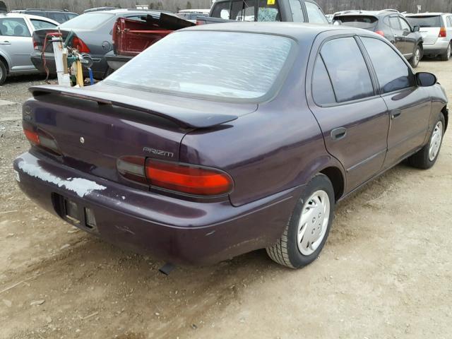 1Y1SK5260TZ030399 - 1996 GEO PRIZM BASE PURPLE photo 4