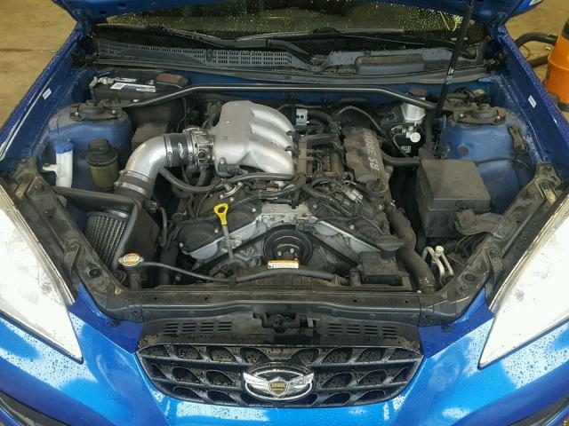 KMHHU6KH5BU062904 - 2011 HYUNDAI GENESIS CO BLUE photo 7