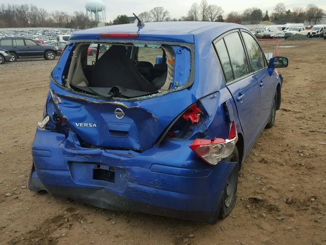 3N1BC13E49L455773 - 2009 NISSAN VERSA S BLUE photo 9