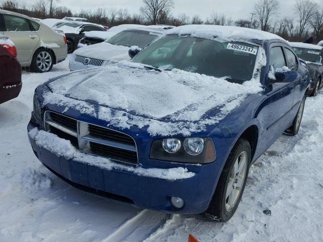 2B3CK8CT5AH277723 - 2010 DODGE CHARGER R/ BLUE photo 2