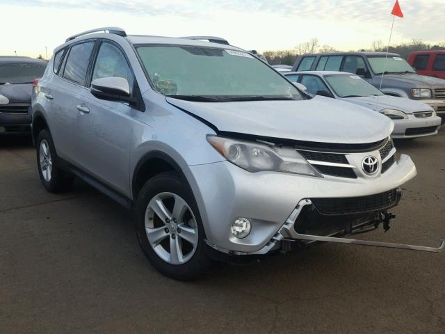 JTMRFREV8D5025395 - 2013 TOYOTA RAV4 XLE SILVER photo 1