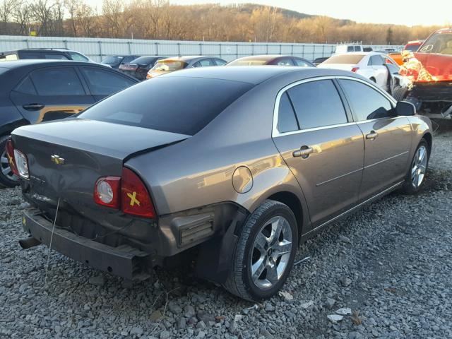 1G1ZC5EB5AF290006 - 2010 CHEVROLET MALIBU 1LT 灰色 照片 4