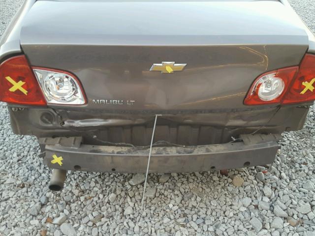 1G1ZC5EB5AF290006 - 2010 CHEVROLET MALIBU 1LT 灰色 照片 9
