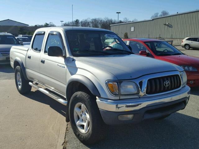 5TEHN72N94Z394402 - 2004 TOYOTA TACOMA DOU SILVER photo 1