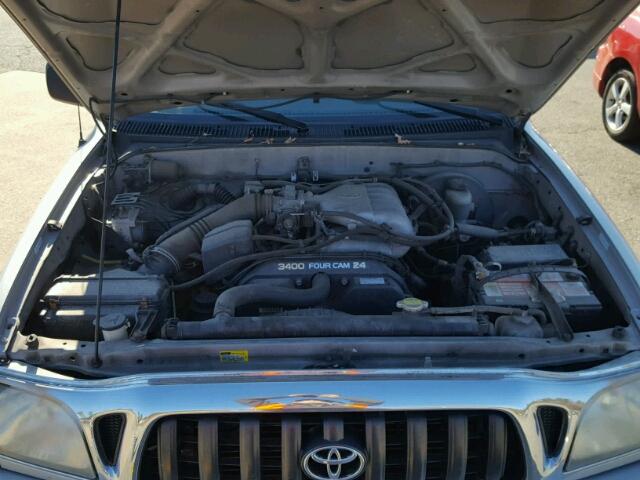 5TEHN72N94Z394402 - 2004 TOYOTA TACOMA DOU SILVER photo 7