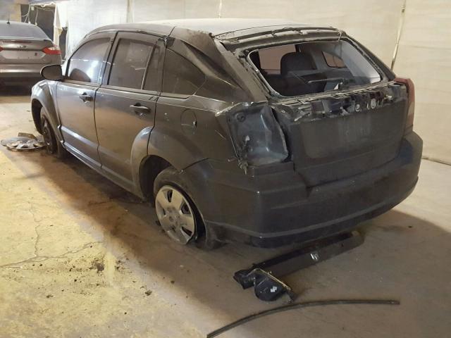 1B3HB28B47D364408 - 2007 DODGE CALIBER BLUE photo 3