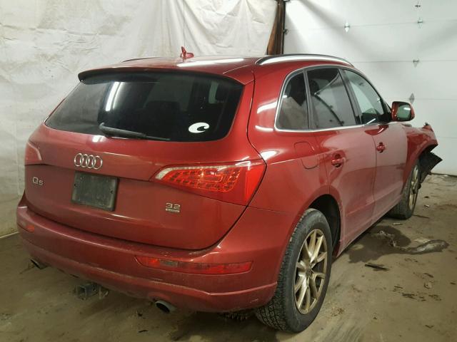 WA1LKAFP7AA055908 - 2010 AUDI Q5 PREMIUM RED photo 4