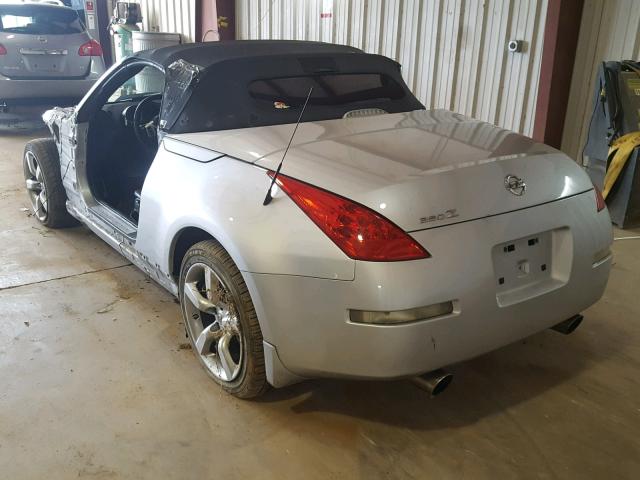 JN1AZ36A46M453943 - 2006 NISSAN 350Z ROADS SILVER photo 3